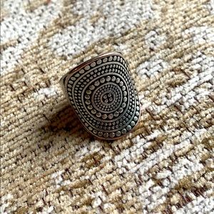 Silver Aztec Ring